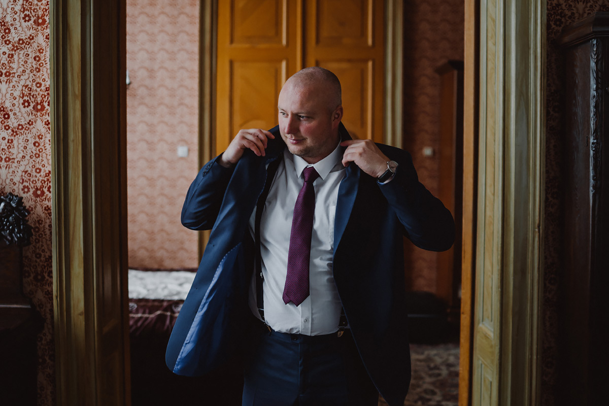 piękny ślub w pałacu rokosowo